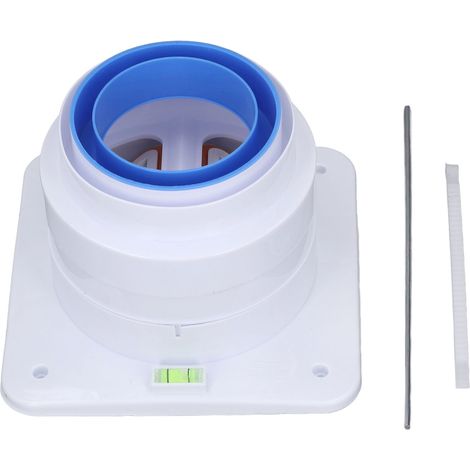 Clapet anti-retour universel unidirectionnel pour hotte aspirante, conduit d'évacuation des fumées pour cuisine et salle de bain.