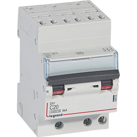 Interruptor automático Legrand dx3 4500 20 A 6 kA