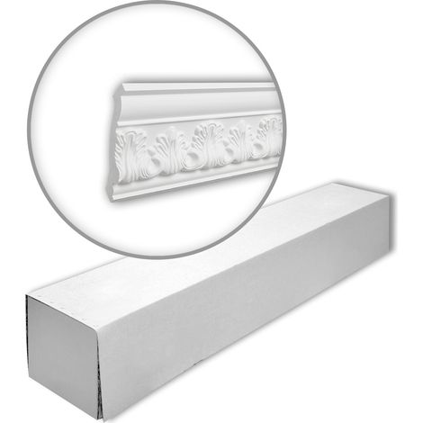 Profhome 150198 1 Karton SET mit 8 Eckleisten Stuckleisten Zierleisten 16 m