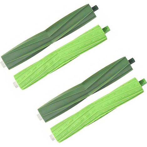 Brosses latérales et filtre de rechange compatibles iRobot Roomba i7 E5 E6, accessoires pour robot aspirateur, pièces détachées haute performance vert (1/4)