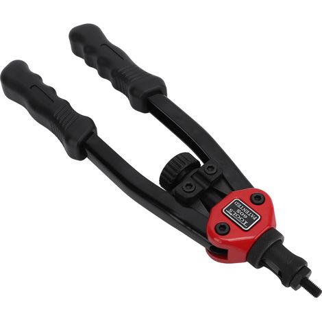 Kit d'outils à riveter de 13 pouces, comprenant un pistolet à riveter manuel, des écrous filetés M3, M4, M5, M6 et M10 et des outils d'installation de rivets, adapté à l'industrie automobile. (1/5)