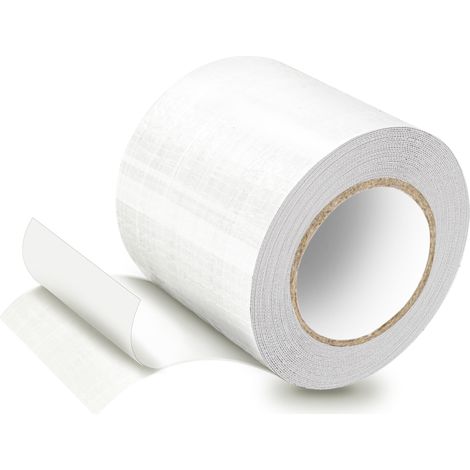 Ruban de réparation pour bâches (5 m x 8 cm) – Patchs en polyéthylène pour bâches de camion, stores et rideaux (1/3)