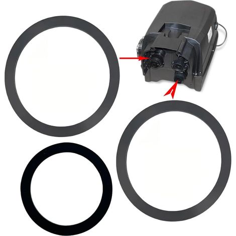 3pcs Silikon Dichtungen für 11778 Hot Tub Pool Spa A B C Silicone Dichtung Ersatz Einlassauslass O-Ring Pure Spa Hot Tub Base de contrôle Dichtungen A B C (1/4)