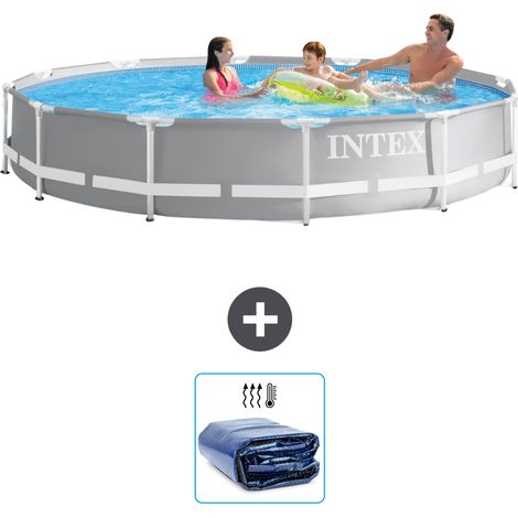 Prism Frame Pool Rund - 366x76 cm - 4-teilig S21347 (1/5)