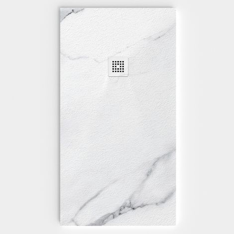 VAROBATH - Receveur de douche 3D 100x200 - Modèle TAMPA effet marbre (1/5)