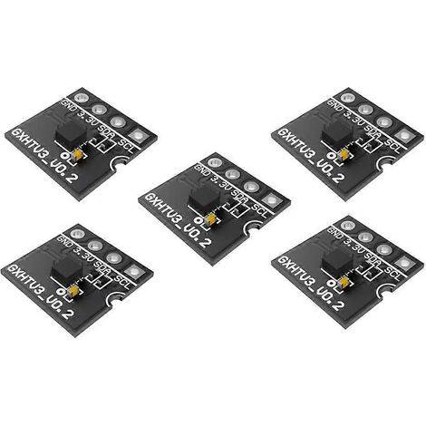 Capteur de température et d'humidité GXHTV3 basse consommation pour extension Meshtastic Heltec V4 WiFi LoRa 32 (lot de 5) (1/5)