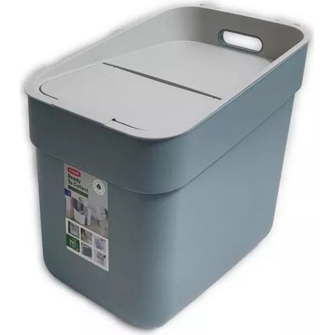 pattumiera "ready to collect" grigia, 5 lt