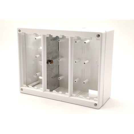 Caja Superficie Para 3 Modulos