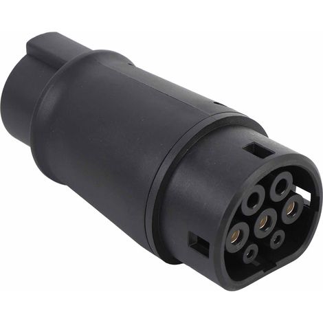 Ortviai Adaptateur de charge pour véhicule électrique Type 1 vers Type 2, 7,2 kW, IP54, 16 A / 32 A, 240 V (1/5)