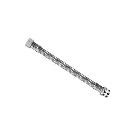 FLESSIBILE INOX PARIGI M1/2 - F3/8 FLEXCORE- - M 1/2 F 3/8 cm.25 - 5 pezzi PARIGI