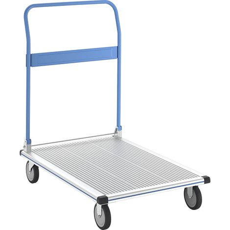Certeo, Chariot plate-forme en aluminium KOMFORT, force 200 kg