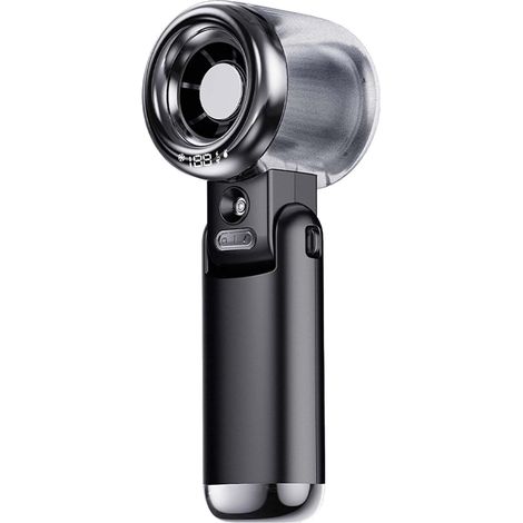 Ventilateur de poche portable – Un mini ventilateur de poche haute vitesse équipé d'un écran LED et d'un réservoir de pulvérisation (1/3)