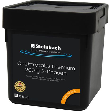 Steinbach Pool Professional Quattrotabs Premium 200 g 2-Phasen 5 kg (1/2)