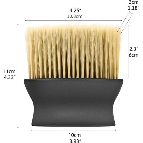 Brosse à poussière intérieure de voiture, brosse de nettoyage douce pour les grilles d'aération du tableau de bord automobile (1/5)