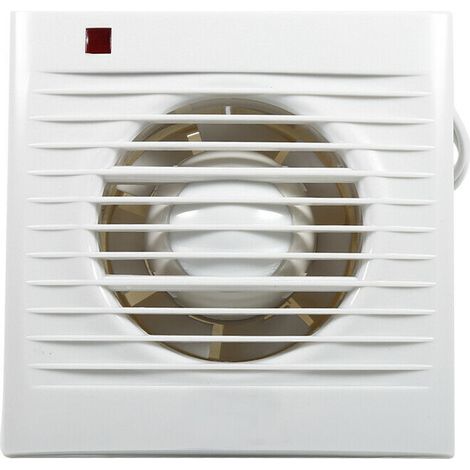 Ventilateur d'extraction d'air, pour salle de bains, toilettes, cuisine, fenêtre, mur de maison, 220V, 6 pouces (1/5)