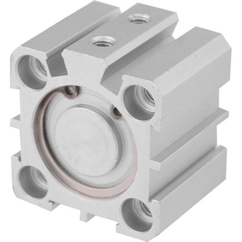 Cylindre pneumatique double effet en aluminium SDA25-10, diamètre 25 mm, course 10 mm (1/5)