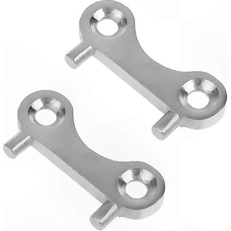 Lot de 2 clés pour bouchon de réservoir de carburant marin, en acier inoxydable 316, accessoire de rechange pour réservoir d'essence de bateau (1/5)
