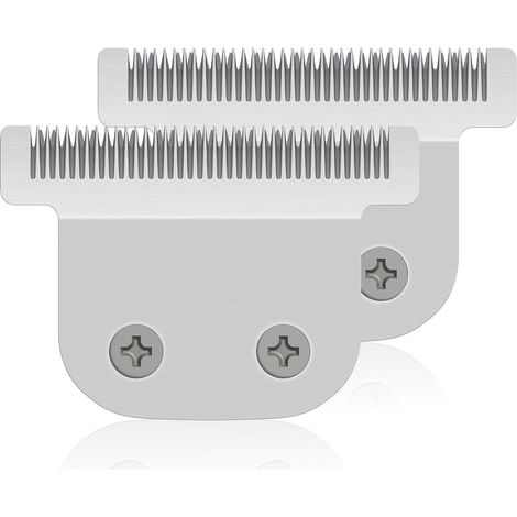 Austauschbare T-Klingen als Ersatz, kompatibel mit Wahl-Trimmern 9864, 9864SS, 9686, 9818A, 9854L, 9876L, 9854, WSS3L, SS2L usw., 2er-Pack (1/5)