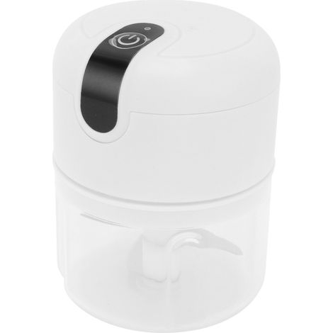 250 ml Knoblauchzerkleinerer, Kunststoffschüssel, Edelstahlklinge, 1300 mAh USB-wiederaufladbarer Mini-Zerkleinerer mit Sicherheitsdeckel für Nüsse, Ingwer, Zwiebeln und Gemüse. (1/5)