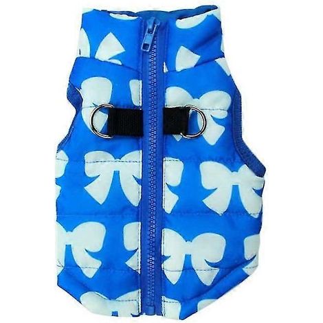 Hundebekleidung Welpen-Outfit Weste Warme Hundebekleidung für kleine Hunde Winter Winddichte Haustier-Hundejacke Mantel 2 (1/5)