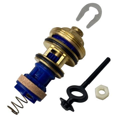 partie intérieure HAAS 6033 pour robinet de chasse d&39urinoir Grohe 505, laiton (1/2)