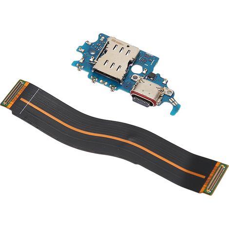 Flexibles Ersatzkabel für USB-Ladeanschluss, Lade-Dockingstation-Kartenanschluss für Galaxy S21 G991B/N EU-Version (Werkzeug im Lieferumfang enthalten). (1/5)