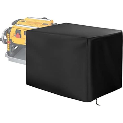 Housse de scie à onglet 210D Oxford imperméable et anti-poussière avec cordon de serrage pour rangement extérieur 63,5 x 57,1 x 45,7 cm (1/5)