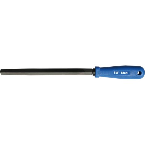 SW-Stahl 90935SB Werkstattfeile Vierkant I 260 mm I vierkantfeile I mit Kunststoffgriff I Vierkant Feile