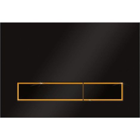 KK-Pol M08 V3 pulsante per scarico acqua nero opaco (1/3)