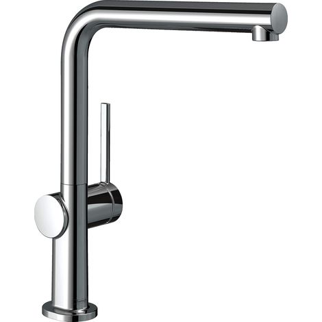 1 Mitigeur de cuisine, Bec pivotant, Hauteur 270 mm, Débit 8 l/min, Chromé, Pour évier (1/5)