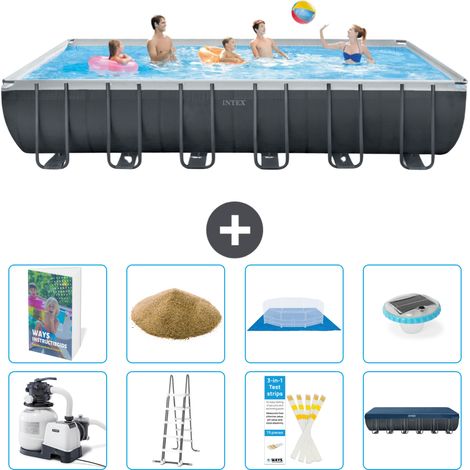 Ultra XTR Pool Rechteckig - 732x366x132 cm - 9-teilig S578