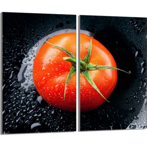 Glasschutzplatte für den Herd 2x30x52 Tomate (1/5)