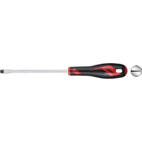 Destornillador plano de boca estampada TENGTOOLS                 Tamaño 1.2 x 6.5 mm Longitud 100 mm Varilla redonda (1/2)