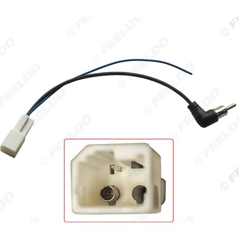 Compatible avec le nouveau câble de modification d'antenne radio Toyota, aucune coupure de fil nécessaire, adaptateur pour câble radio FM Toyota neuf