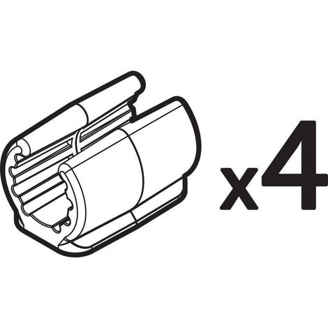 Set 4 appoggi di ricambio per Nitto, Pyro and Radius