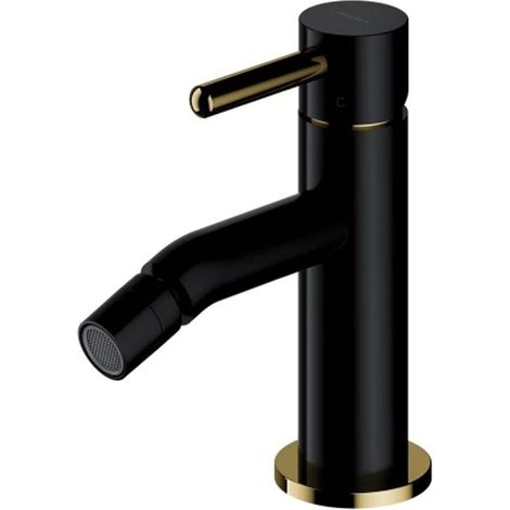 OMNIRES Y - Bidetarmatur, schwarz/gold Y1220BLGL (1/2)