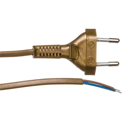 Cavo di collegamento senza interruttore 190 cm oro SP-190/2X0.5/-ZLO YNS10000441