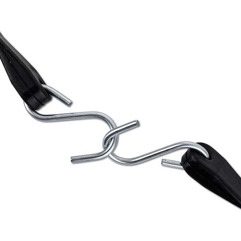 CSPARCV 15-Zoll-Planenspanner – 5er-Pack, Schwarz
