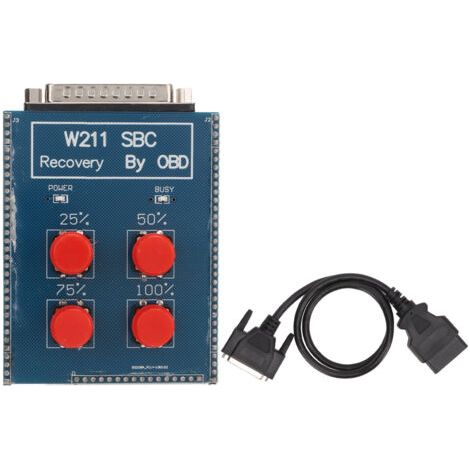 ABS-SBC-Reset-Tool, Ersatz für Reparaturcode C249F für Mercedes-Benz W211 E-Klasse R230 SL Blau (1/5)