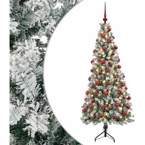 Albero di Natale artificiale con palline 240 cm 300 LED vidaXL (1/5)