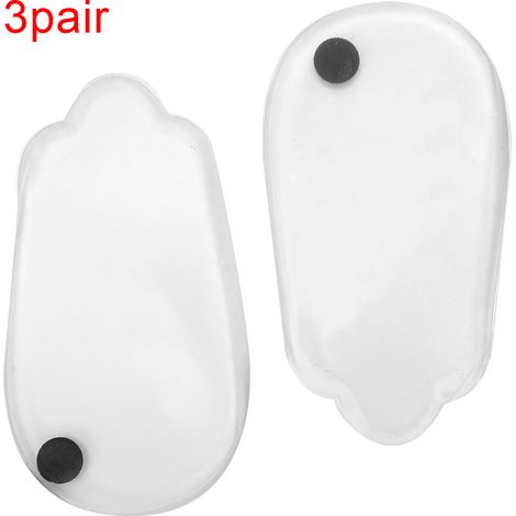 3 paires de semelles correctrices O/X Gel magnétique soutien voûte plantaire coussinets talon Homme Femme Taille M (35-39) (1/5)