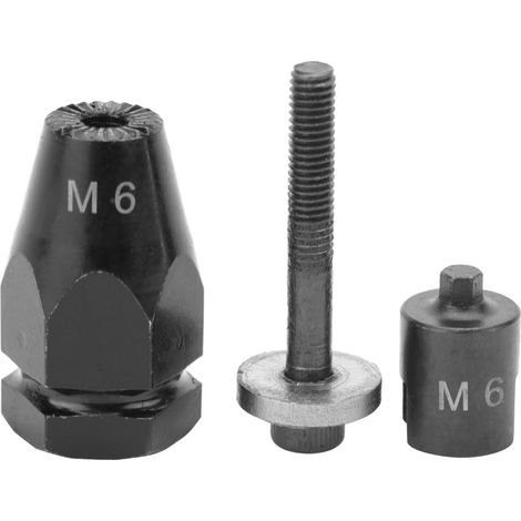 Pneumatic Pull Setter Air Rivets Nut Gun Rivet Nut Head (M6 Hex clamp shank)