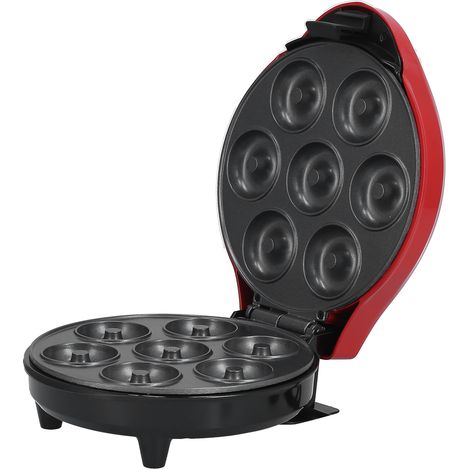 Machine à beignets 7 trous 1200 W, double face chauffante, pour la cuisine domestique, prise UE 220-240 V (1/5)