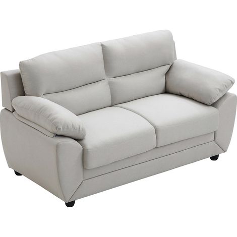 Divano 2 posti in Tessuto Beige - MANOA (1/4)