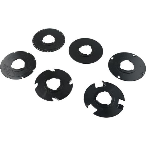 60010 Lot de 6 assiettes pour semis de jardin EarthWay 1001 B pour radis de maïs, carottes, haricots, pois et betteraves Accessoires en plastique (1/5)