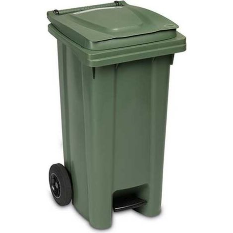 Poubelle à Pédale 120 Vrd 55X50 h 94 Stefanplast