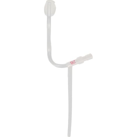 Lot de 10 tubes acoustiques pour appareils auditifs, amplificateurs sonores compacts en plastique, tubes de rechange fins pour l'oreille droite (2BR). (1/5)