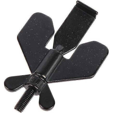 Verrou de porte portable pour hôtel, butée de porte, verrou de porte pour voyages et hébergements (noir) (1 pièce) (1/5)