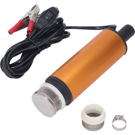 80-W-Ölpumpe, 19 mm Auslassdurchmesser, 2,5 m Kabel, 5500 U/min Absaugpumpe, 12-V-Diesel-/Kerosin-Wasser-Umwälzpumpe (1/5)