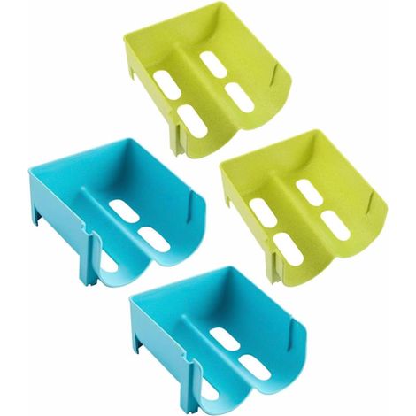 Étagère à bouteilles empilable pour réfrigérateur en